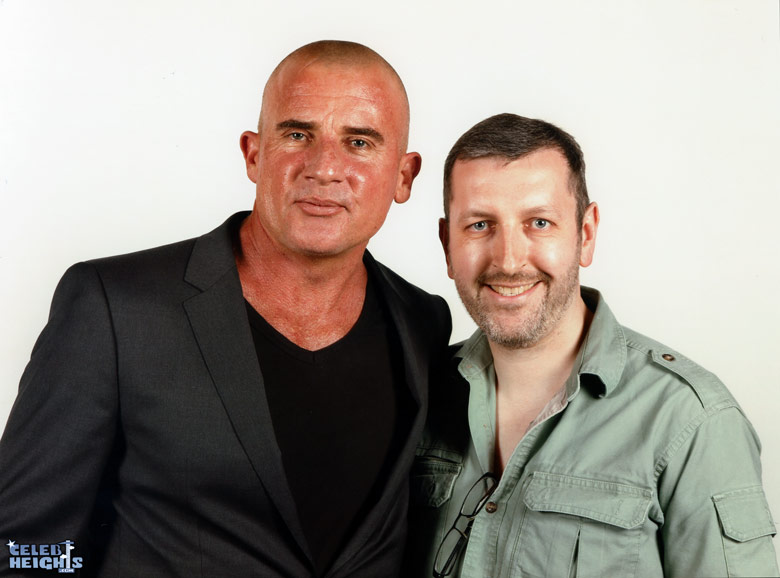 Dominic Purcell at Convention Rogue Events City of Heroes 3, 2017