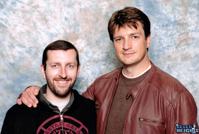 How tall is Nathan Fillion